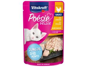 Vitakraft Poesie Deli Sauce Junior kurczak saszetka 85g