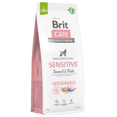 Brit Care Sustainable Sensitive Insect & Fish 12kg