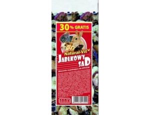 Natural-Vit Jabłkowy Sad mieszanka dla gryzoni 300g