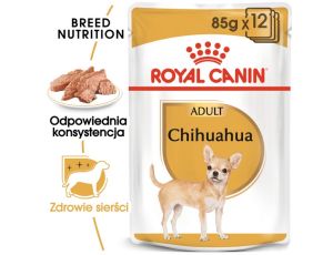 Royal Canin Chihuahua Adult karma mokra – pasztet, dla psów dorosłych rasy chihuahua saszetka 85g