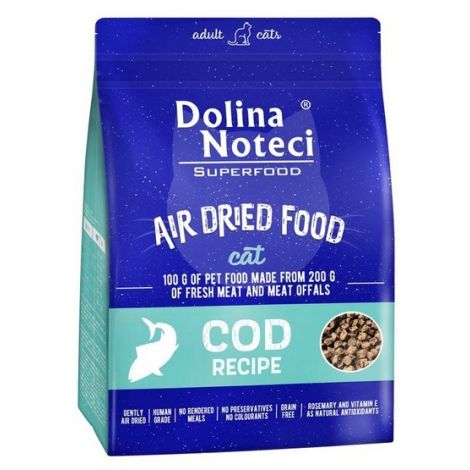 Dolina Noteci Superfood Air Dried Kot Danie z dorsza 1kg