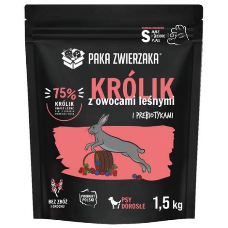 Paka Zwierzaka Seventh Heaven Królik z owocami leśnymi S 1,5kg