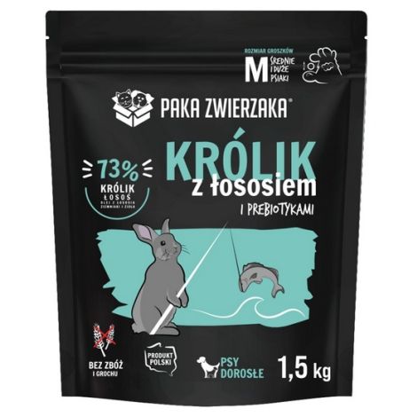 Paka Zwierzaka Seventh Heaven Królik łososiem M 1,5kg