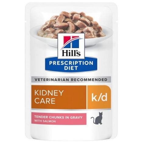 Hill's Prescription Diet k/d Feline Łosoś saszetka 85g