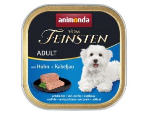 Animonda vom Feinsten Dog Adult Kurczak i Dorsz tacka 150g
