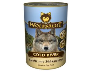 Wolfsblut Dog Cold River - pstrąg i bataty puszka 395g