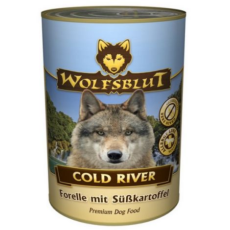 Wolfsblut Dog Cold River - pstrąg i bataty puszka 395g