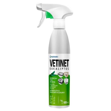 Eurowet Vetinet płyn do kuwet i klatek 500ml - 2