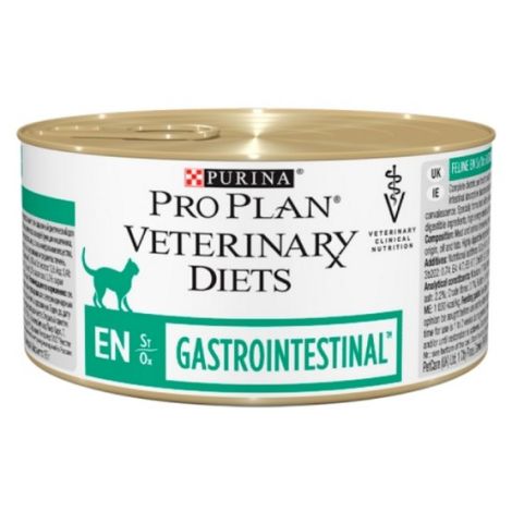 Purina Veterinary Diets Gastrointestinal EN Feline puszka 195g - 2