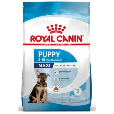 Royal Canin Maxi Puppy karma sucha dla szczeniąt, od 2 do 15 miesiąca życia, ras dużych 4kg