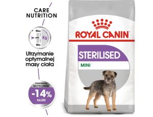 Royal Canin Mini Sterilised karma sucha dla psów dorosłych, ras małych, sterylizowanych 8kg