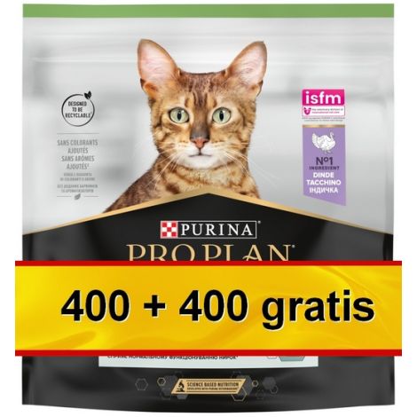 Purina Pro Plan Cat Sterilised Renal Adult Indyk 800g (400+400g gratis)