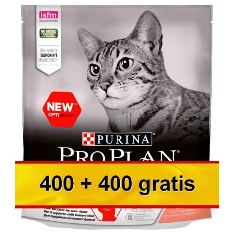 Purina Pro Plan Cat Adult Sterilised Vital Functions Łosoś 800g (400+400g gratis) - 2