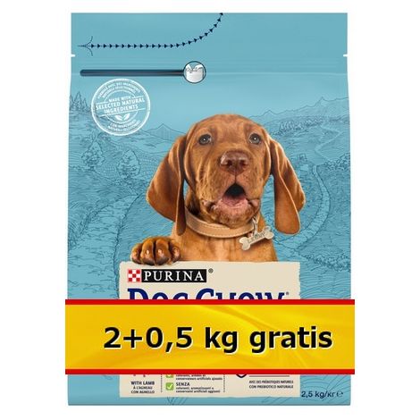 Purina Dog Chow Puppy Jagnięcina 2,5kg (2+0,5kg)