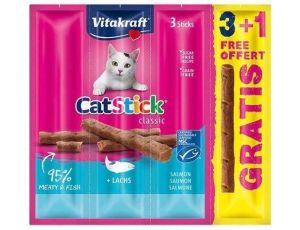 Vitakraft Cat Stick Classic łosoś 4szt (3+1 gratis)