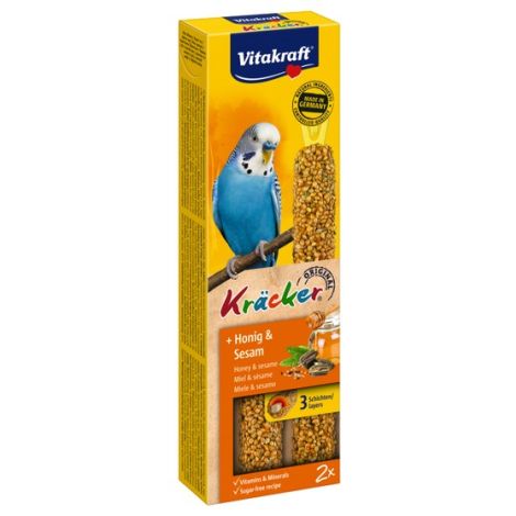 Vitakraft Kracker 2szt Papuga falista Miodowy 60g [10606]