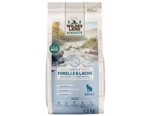 Wildes Land Cat Classic Adult Forelle & Lachs 1,2kg