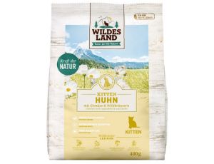 Wildes Land Cat Classic Kitten Huhn 400g