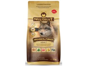 Wolfsblut Dog Wild Duck & Turkey - kaczka, indyk i bataty 2kg