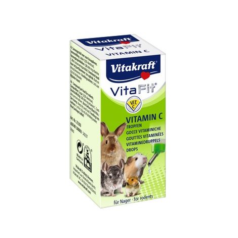 Vitakraft Vita Fit + witamina C 10ml - Krople dla gryzoni [25103]