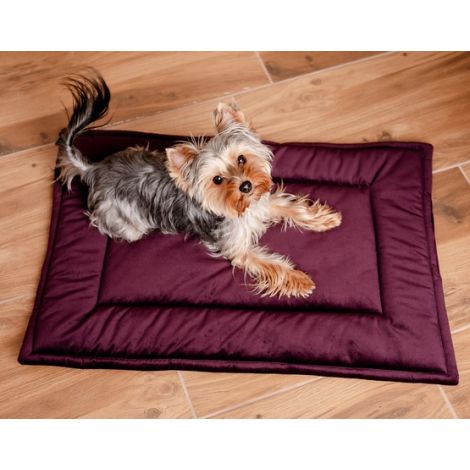 MIMIKO Pets Mata Velvet 70x50cm śliwka - 2