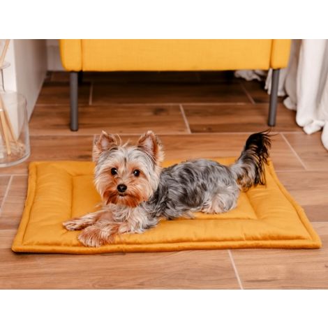 MIMIKO Pets Mata Velvet 70x50cm musztarda - 3