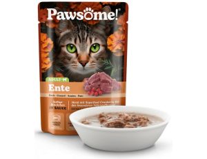 Pawsome Adult Ente - kaczka saszetka 85g - 2