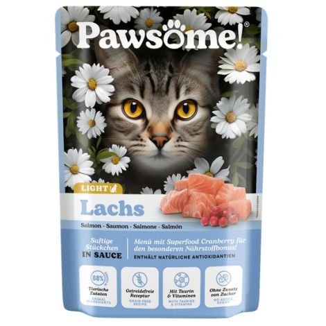 Pawsome Adult Light Lachs - łosoś saszetka 85g