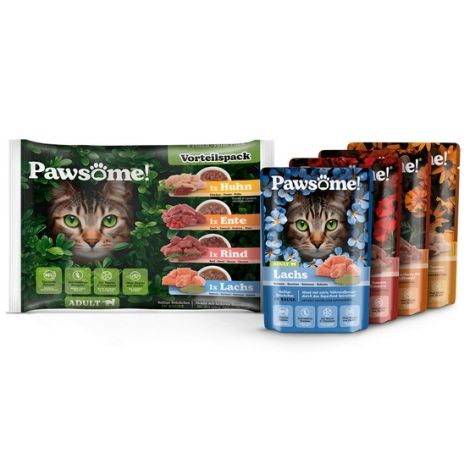 Pawsome Mixpack saszetki 4x85g - 2