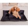 MIMIKO Pets Legowisko Poducha Velvet 70x50cm czarna - 2