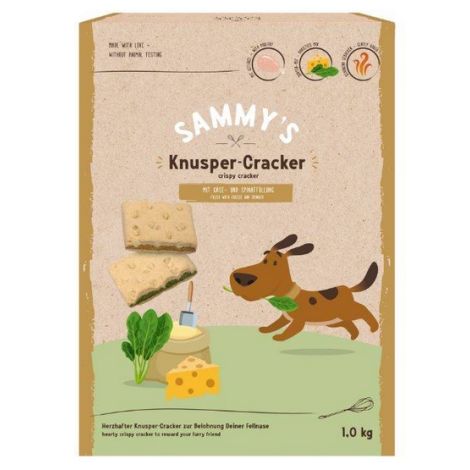 Sammy's Crispy Cracker Ser & Szpinak 1kg