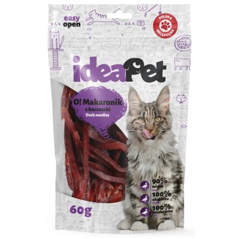 IdeaPet O! Kot Makaron z kaczki 60g - 2