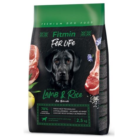 Fitmin Dog For Life Adult Lamb & rice 2,5kg