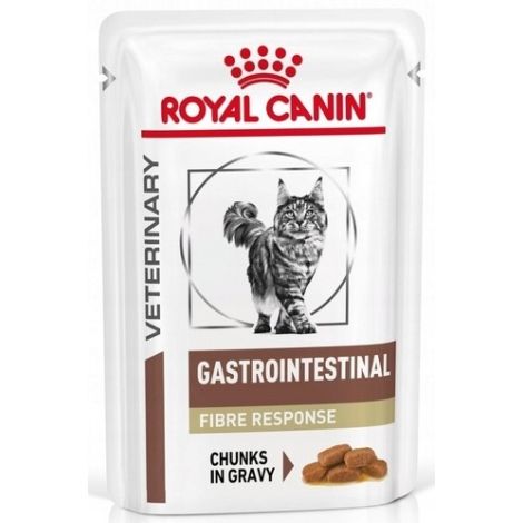 Royal Canin Veterinary Diet Feline Gastrointestinal Fibre Response w sosie saszetka 85g