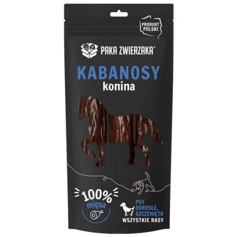 Paka Zwierzaka Kabanosy Konina 3szt 80g