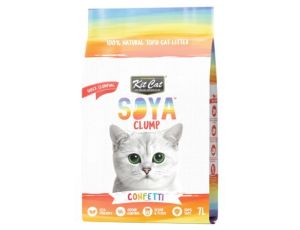 Kit Cat Żwirek ECO SoyaClump Confetti 7L / 2,5kg