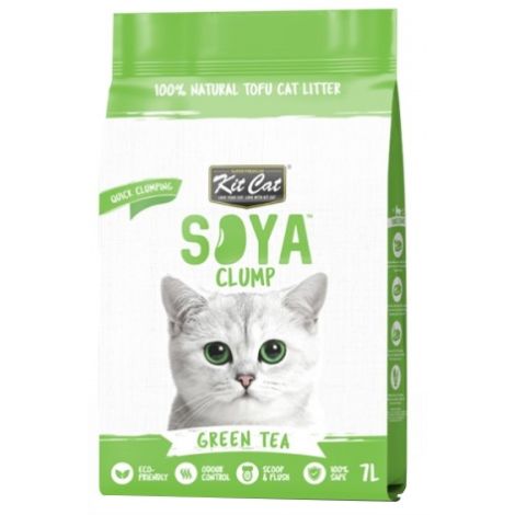 Kit Cat Żwirek ECO SoyaClump Green Tea 7L / 2,5kg