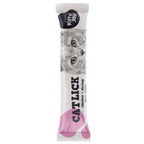 Kitty Joy Cat Lick Kurczak & Krewetki Cream 4x15g - 2