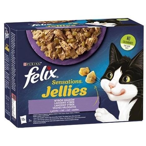 Felix Sensations Mix w galaretce saszetki 12x85g