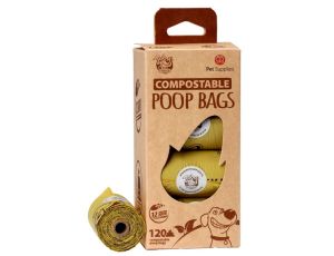 Toby's Choice BIOdegradowalne kompostowalne worki na odchody 120szt