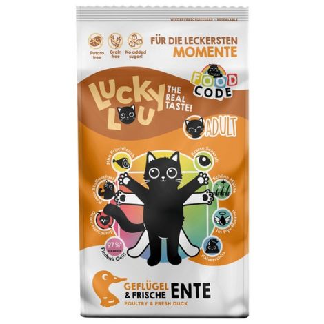 Lucky Lou Food Code Lifestage Adult Geflugel & Ente 340g