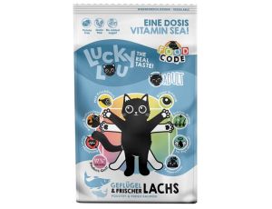 Lucky Lou Food Code Lifestage Adult Drób & Łosoś 750g