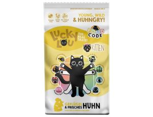 Lucky Lou Food Code Lifestage Kitten Drób & Kurczak 1,7kg
