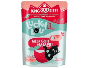 Lucky Lou Lifestage Adult Drób i tuńczyk saszetka 300g - 2