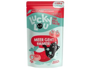 Lucky Lou Lifestage Adult Drób i tuńczyk saszetka 125g - 2