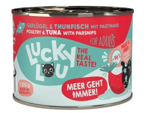 Lucky Lou Lifestage Adult Drób i tuńczyk puszka 200g