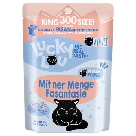 Lucky Lou Lifestage Adult Drób i bażant saszetka 300g - 5