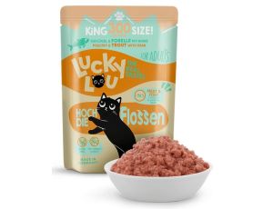 Lucky Lou Lifestage Adult Drób i pstrąg saszetka 300g