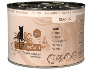 Catz Finefood Classic N.09 Dziczyzna puszka 200g