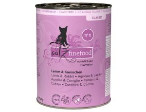 Catz Finefood Classic N.11 Jagnięcina i Królik puszka 400g